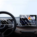 High-definition tempered glass screen protector for BYD car infotainment and instrument cluster.