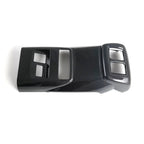 Black carbon fiber texture center console trim panel for BYD car interior