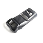 Professional carbon fiber center console trim panel in grey for BYD vehicle interior
