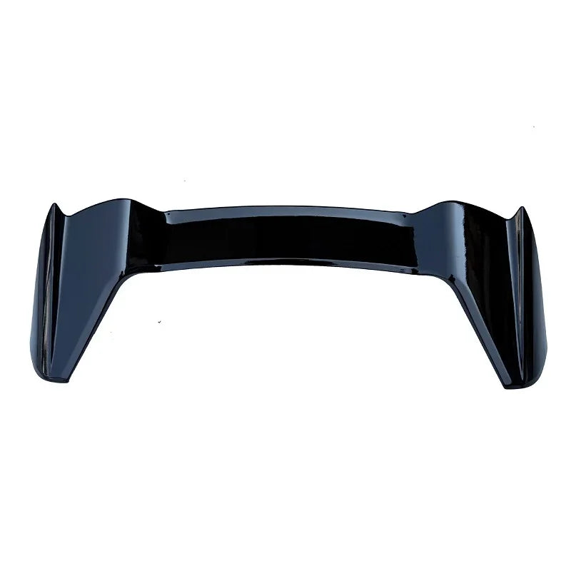 Glossy black automotive rear spoiler made of high-quality durable material