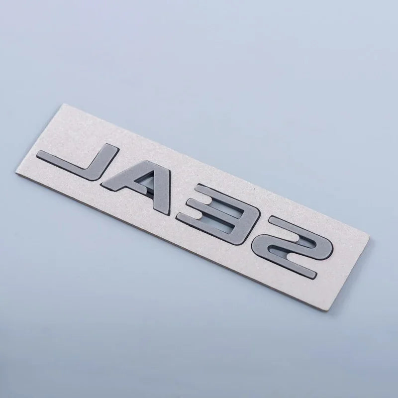 Silver SEAL 3D emblem badge on a rectangular base