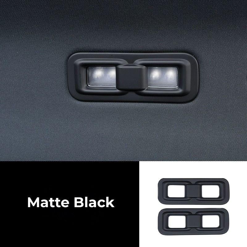 Matte black durable plastic interior buttons for BYD car accessories