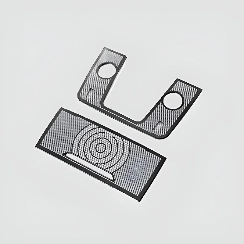 Black textured protective floor mats for BYD car interior, featuring a durable non-slip design.