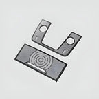 Black textured protective floor mats for BYD car interior, featuring a durable non-slip design.