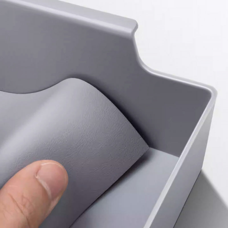Durable ABS console tray with anti-slip leather mat for BYD Seal 06