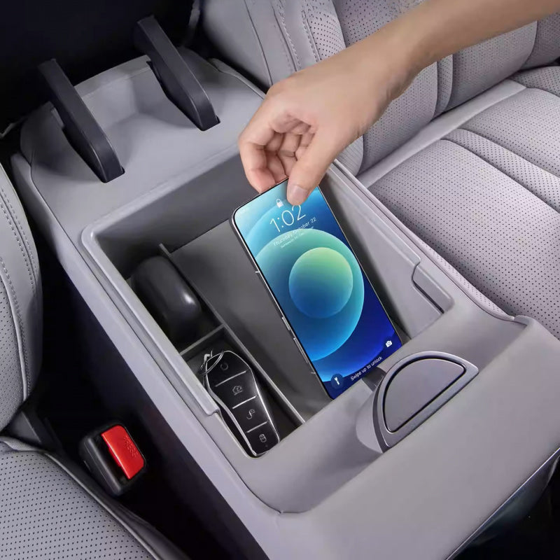 Double-layer storage organizer for BYD Sealion 6 center console box