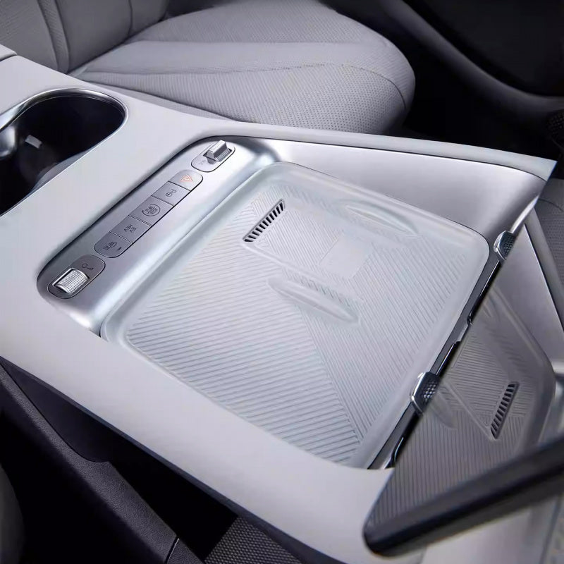 Precision molded silicone anti-slip pad for BYD Seal 06 wireless charging area