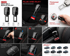 Seat belt buckle covers for BYD cars