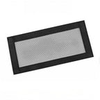 Black mesh storage net organizer for car interior, durable fabric material.