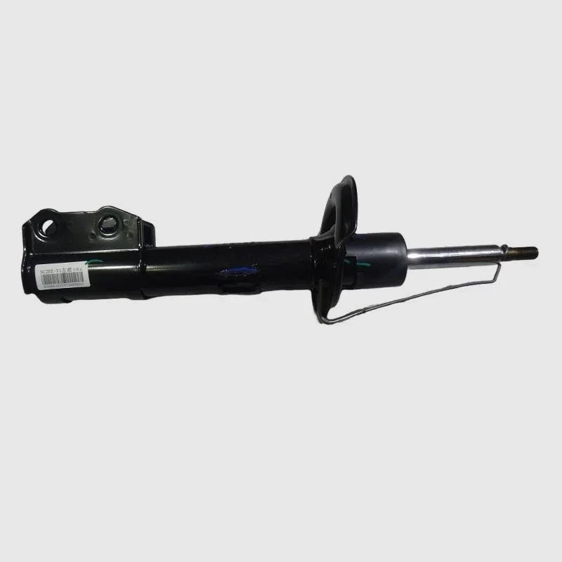 Professional black metal automotive suspension shock absorber with chrome piston rod