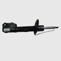 Professional black metal automotive suspension shock absorber with chrome piston rod