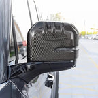 Professional black carbon fiber texture side mirror cover for BYD vehicle
