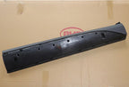 Durable black matte plastic rear bumper trim protector for BYD vehicle protection.