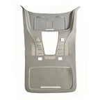 Grey center console trim panel for BYD vehicle interior