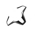 Sleek black carbon fiber patterned interior trim component for BYD vehicle