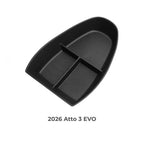 Black textured plastic organizer tray for 2026 Atto 3 EVO interior storage