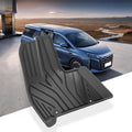 Professional grey textured TPE waterproof car floor mat for BYD vehicle interior protection