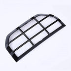 Glossy black ABS plastic front grille trim for BYD aftermarket protection.