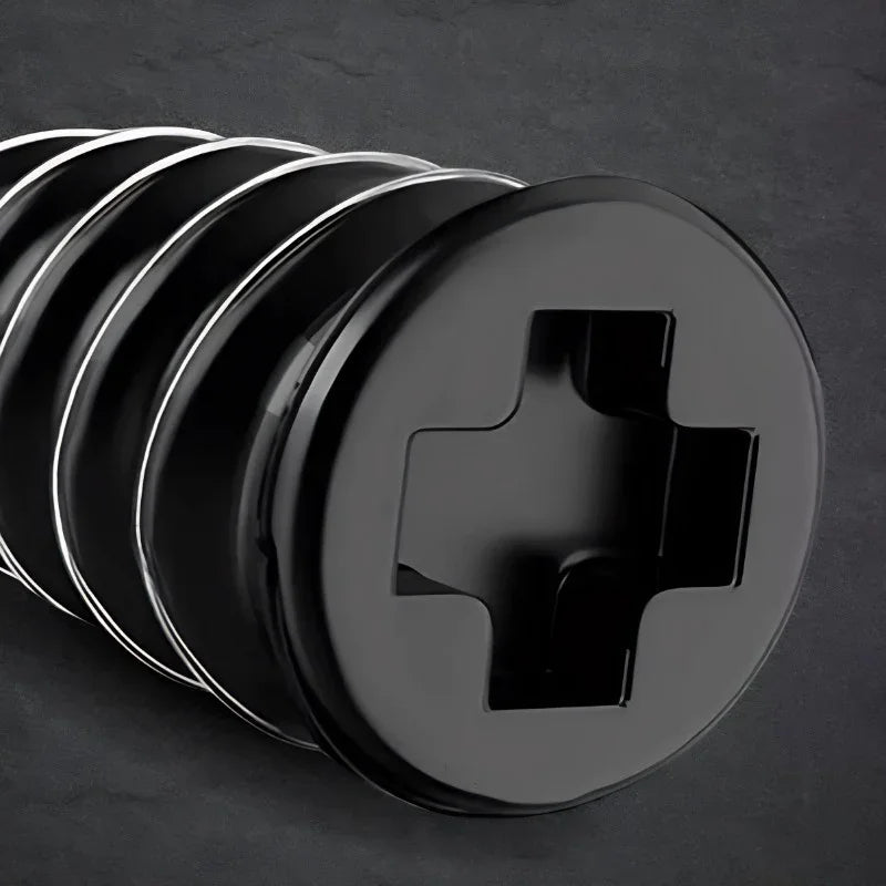 Black high-quality plastic Phillips head screw cap for BYD vehicle interior protection.