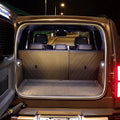 Custom-fit brown waterproof cargo liner and trunk mat for BYD, made of durable TPE material.