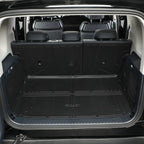 Black heavy-duty waterproof cargo trunk liner for BYD vehicle interior protection