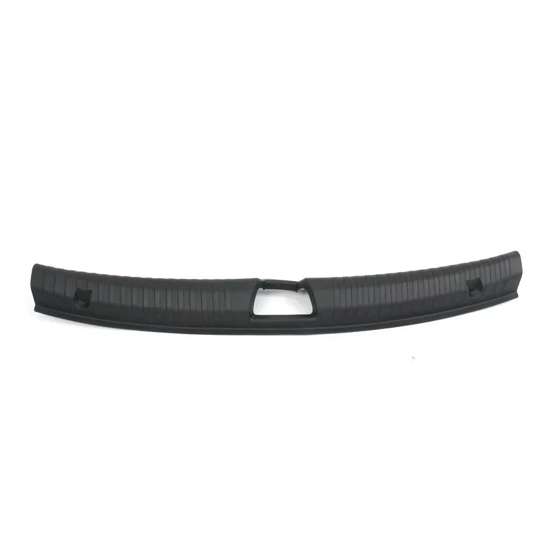Black textured matte plastic trim piece for BYD car interior protection