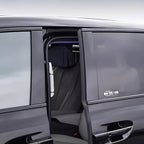 Premium grey quilted leather car seat covers for BYD interior protection.