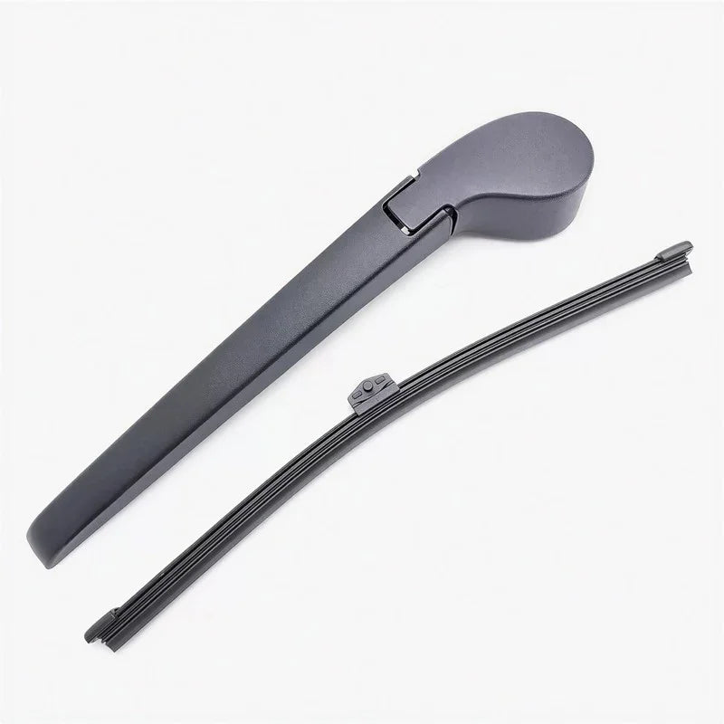 Black durable replacement windshield wiper arm and blade set for BYD vehicles.