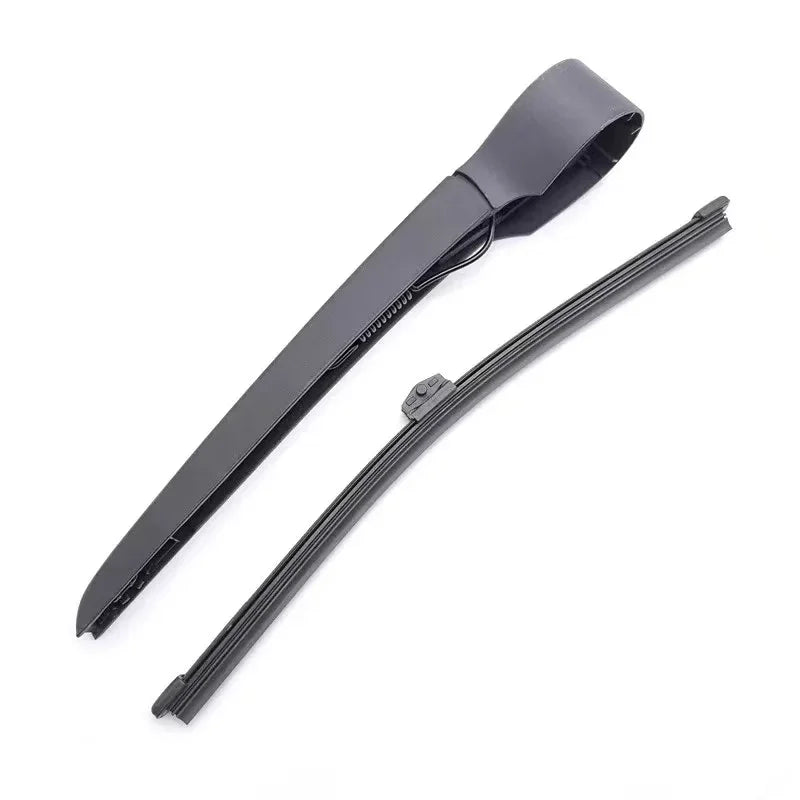 Professional matte black rubber wiper blade refill and protective cover for automotive use