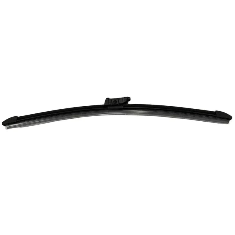 Professional black rubber beam-style windshield wiper blade for automotive use.