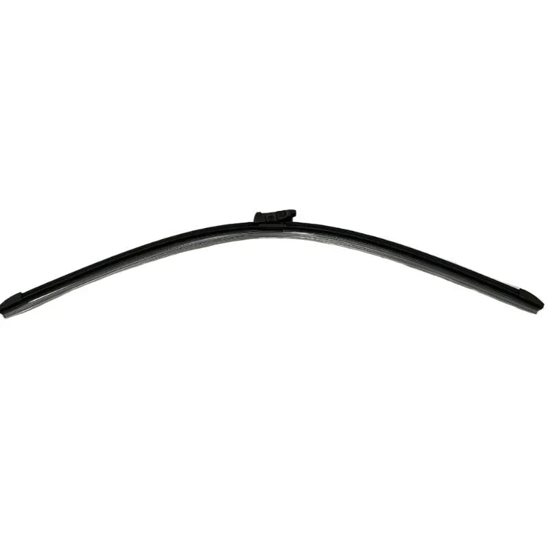 Black curved rubber automotive weatherstrip seal for car door or window