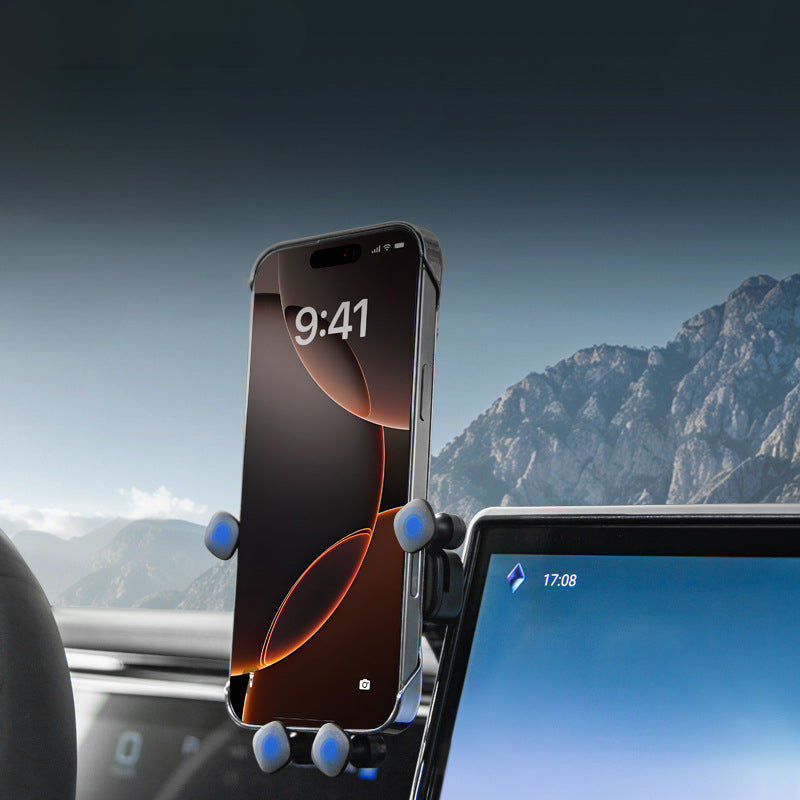Auto-Locking Mobile Phone Stand for Denza B8 with 360 Degree Rotation