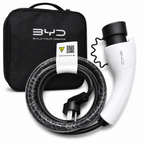 BYD 16A 3.5kW charging gun with cable and carrying bag