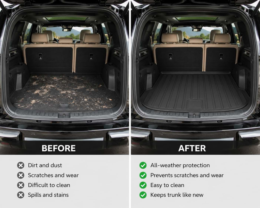 BYD Leopard 8 / DENZA B8 2025 TPE Waterproof Trunk Mat Rear Boot Cargo Liner Protector