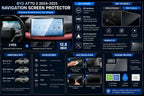 BYD ATTO 2 2024-2025 Navigation Screen Protector Infographic