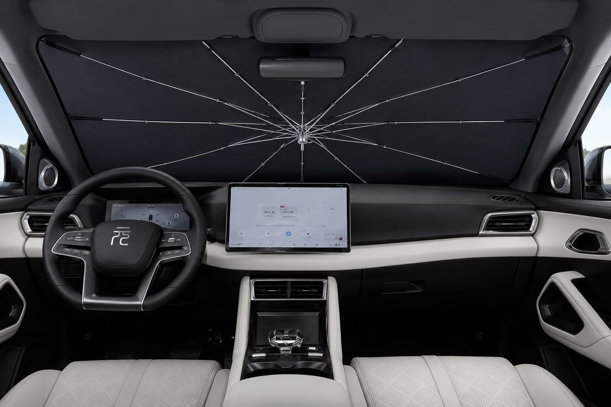 BYD ATTO 2 Yuan Up Yuan Pro 2024-2026 Windshield Sunshade Interior Installation