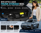 BYD Atto 3 2025 RHD Frunk Storage Box | Front Trunk Organizer Installed