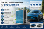 BYD Atto 3 and Atto 2 cabin air filter with activated carbon and aromatherapy