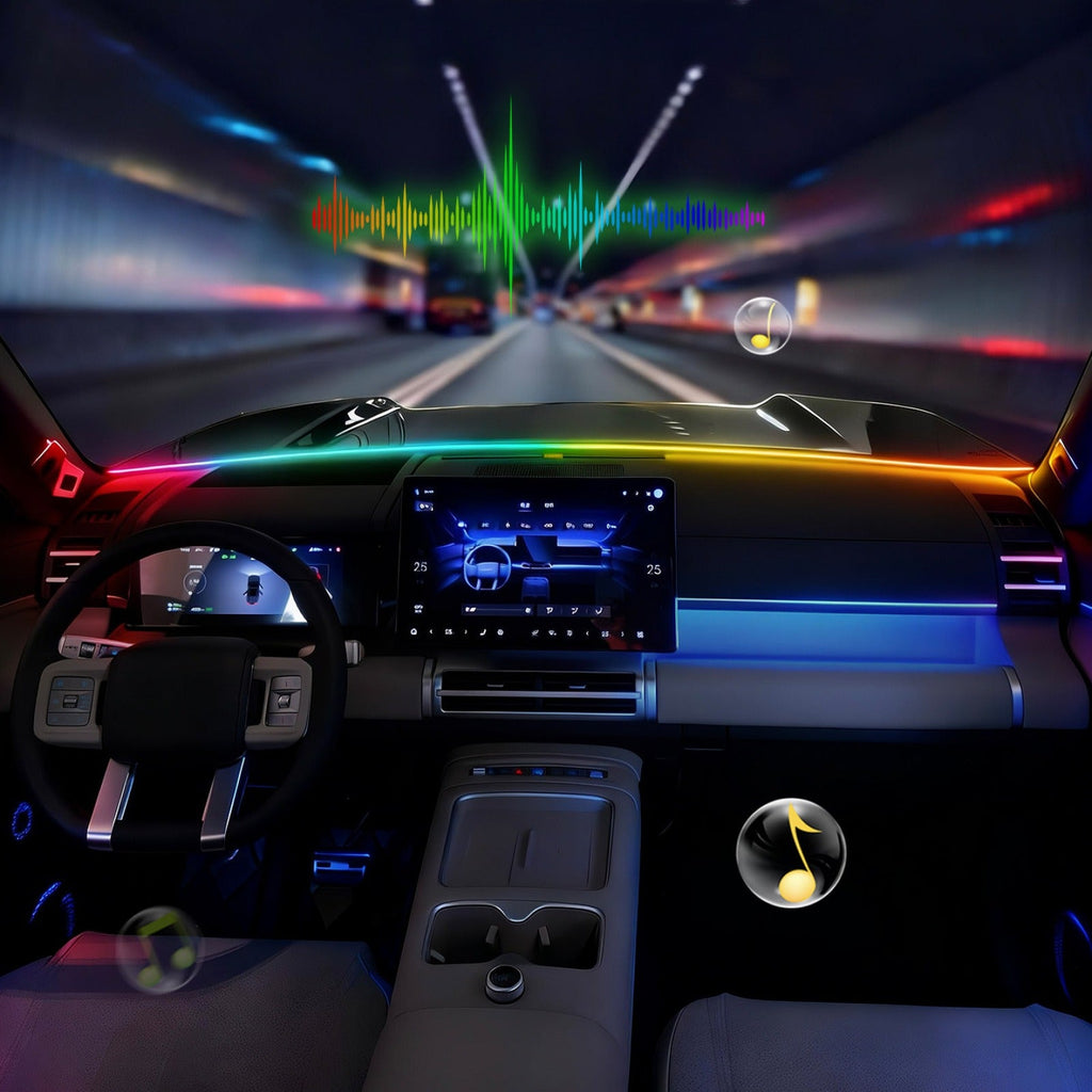 Dashboard LED Strip for BYD ATTO 3 | RGB Ambient Light, App Control AUTOEVEX