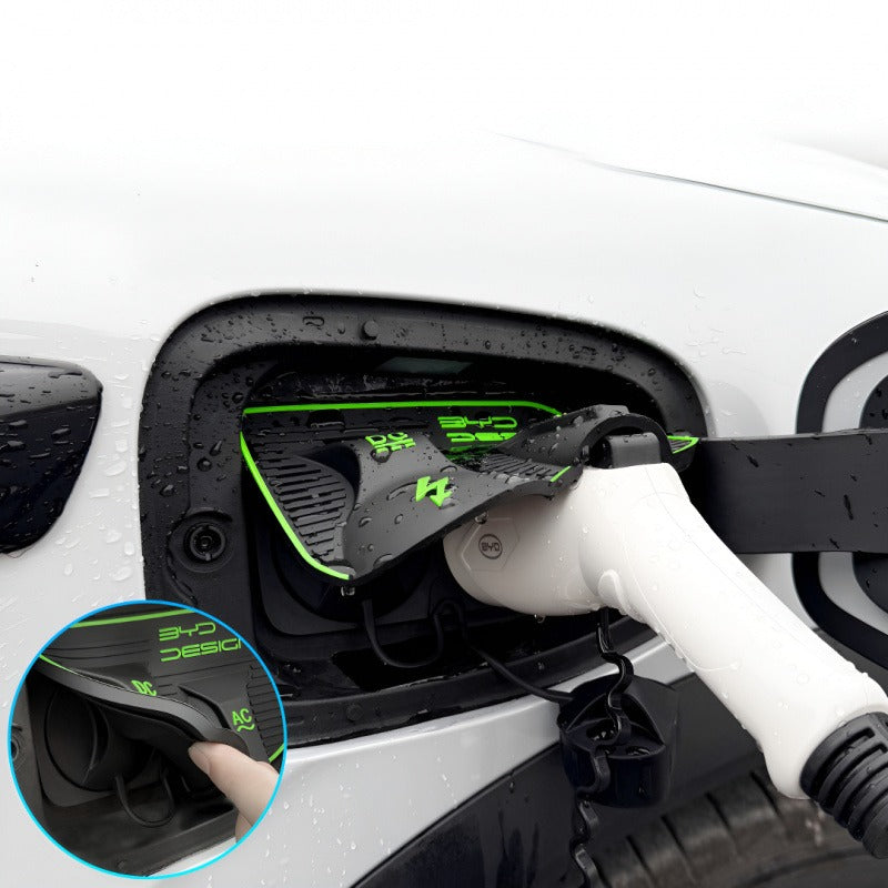 Charging Port Cover, Waterproof Dust Protector Cap for 2026 BYD Atto 3 AUTOEVEX