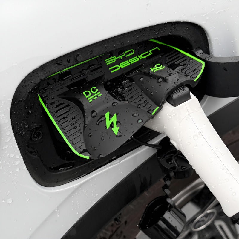 Charging Port Cover, Waterproof Dust Protector Cap for 2026 BYD Atto 3 AUTOEVEX