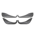 Carbon fiber textured door kick guard for BYD ATTO 3 AUTOEVEX