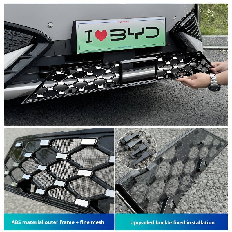 Front Grille Mesh, Radiator Insect & Debris Guard Screen for 2026 BYD Atto 3 AUTOEVEX