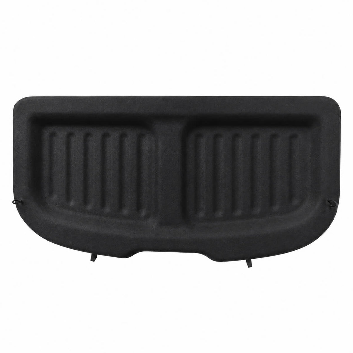 Black rear parcel shelf load cover cargo trunk cover for BYD ATTO 3, custom fit luggage privacy shelf accessory.