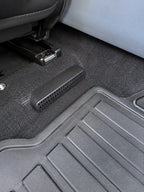 BYD Atto 3 under-seat air vent protective cover installed