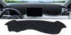 BYD Atto 3 Yuan Plus black dashboard sun shade mat installed in LHD interior