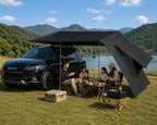 Waterproof Car Awning Tent with Mesh Skylight for BYD Atto 3, Sealion 7 & Shark 6