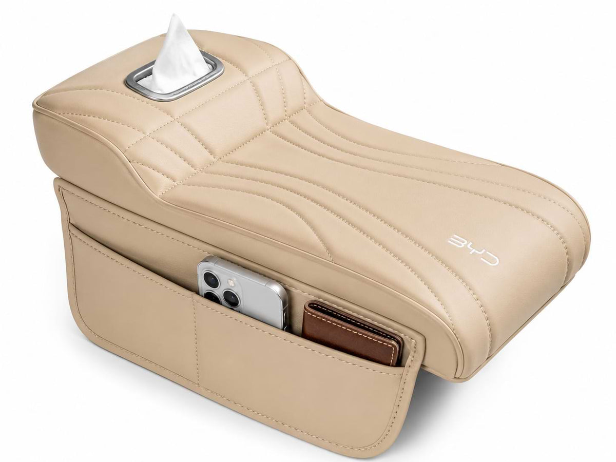 BYD Armrest Box Height Extender Storage Pad Organizer for Song Plus, Yuan Plus, Seal & Sealion 6