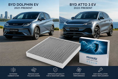 BYD Cabin Air Filter Replacement Carbon Cabin Filter for Cleaner Interior Air
