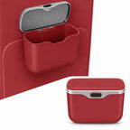 BYD Car Seat Back Trash Bin Volcanic Red Interior Storage Organizer